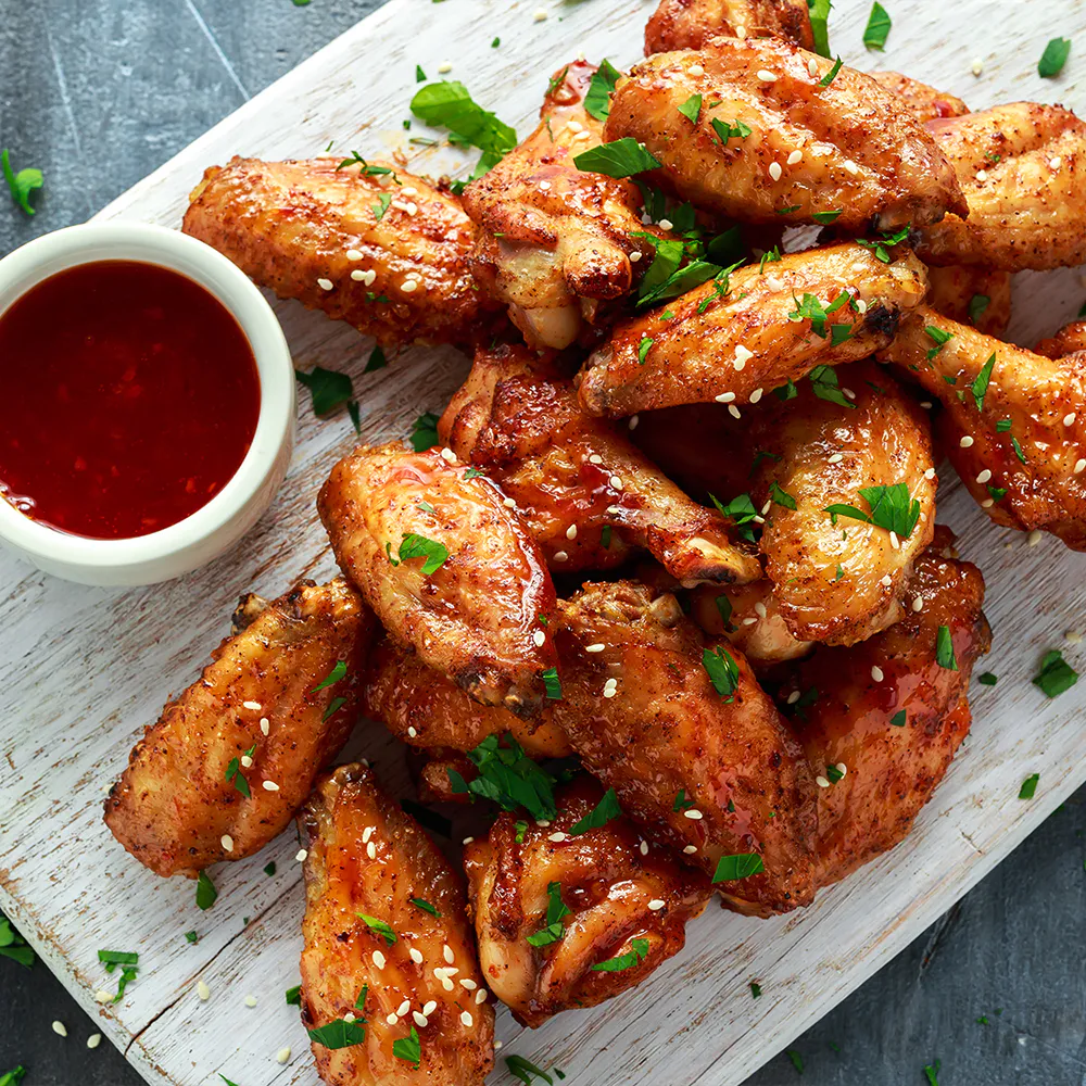 Fried Chicken Wings at Wok Wok Malaysian Cuisine Restaurant, Malaysian Restaurant in New York